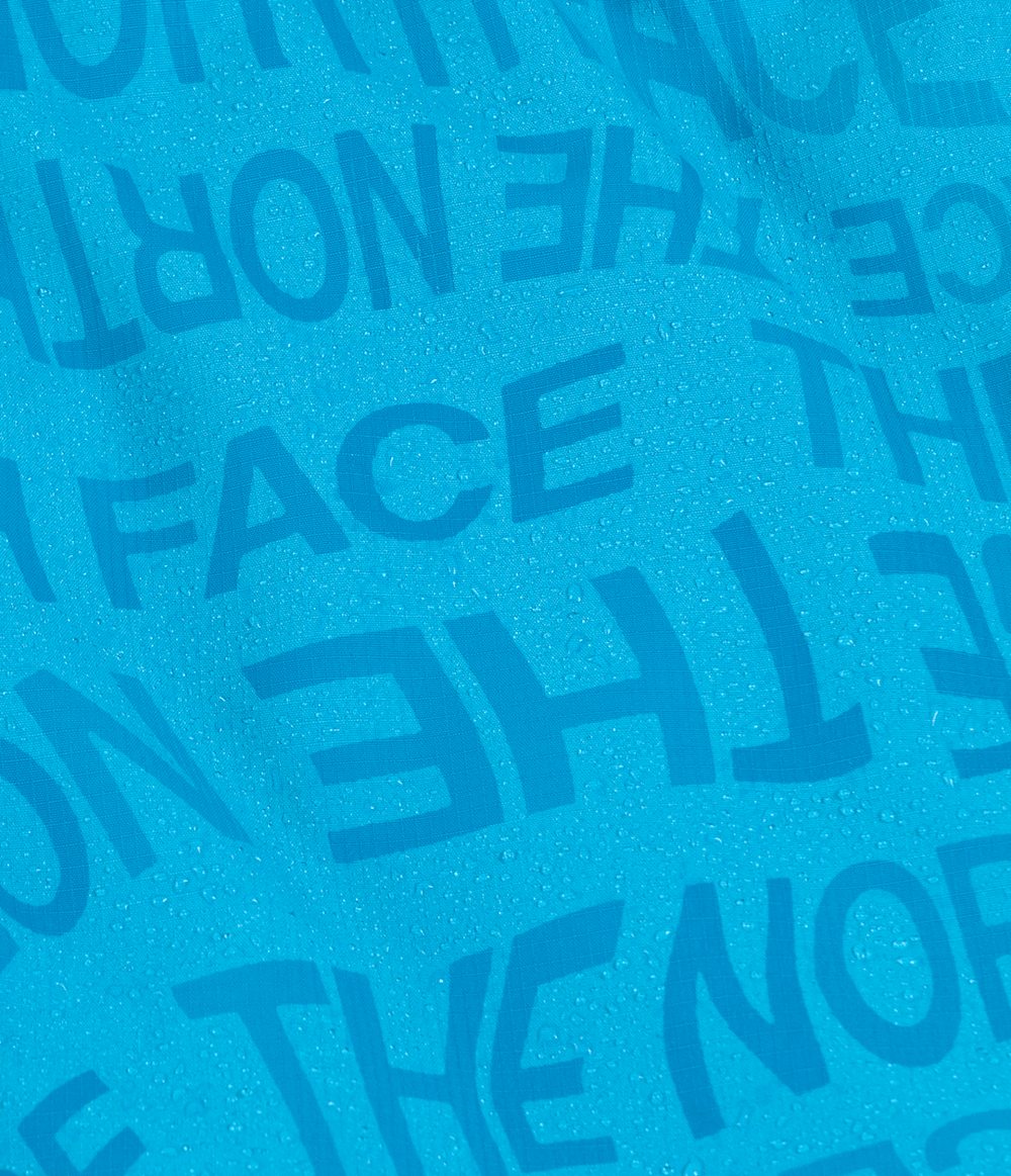 Baby Class V Shorts Meridian Blue Logo Weather Topo Phantom Print