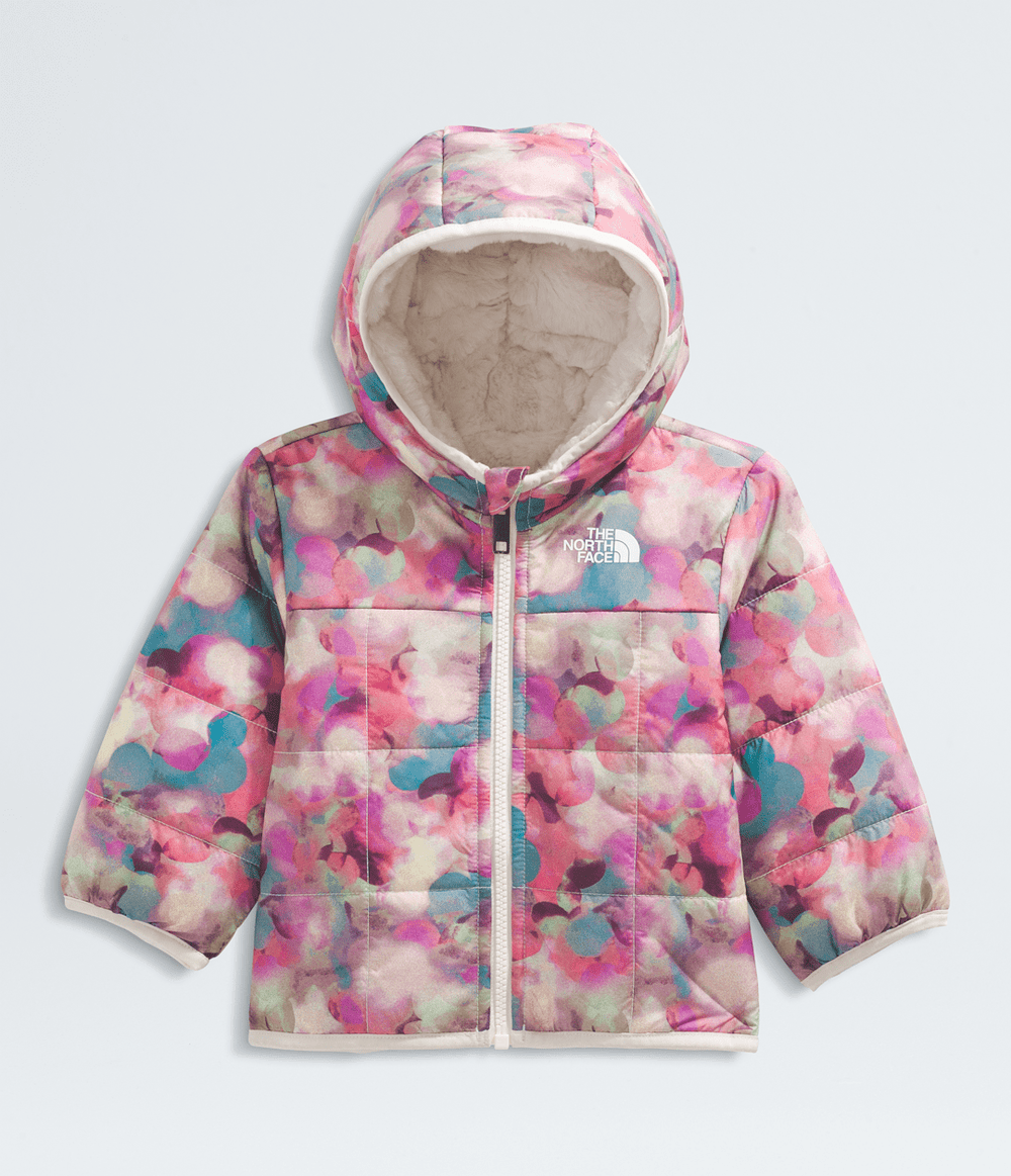 Baby Girls’ Reversible Shasta Full-Zip Hooded Jacket—Print Lite Lilac Lens Flare Print