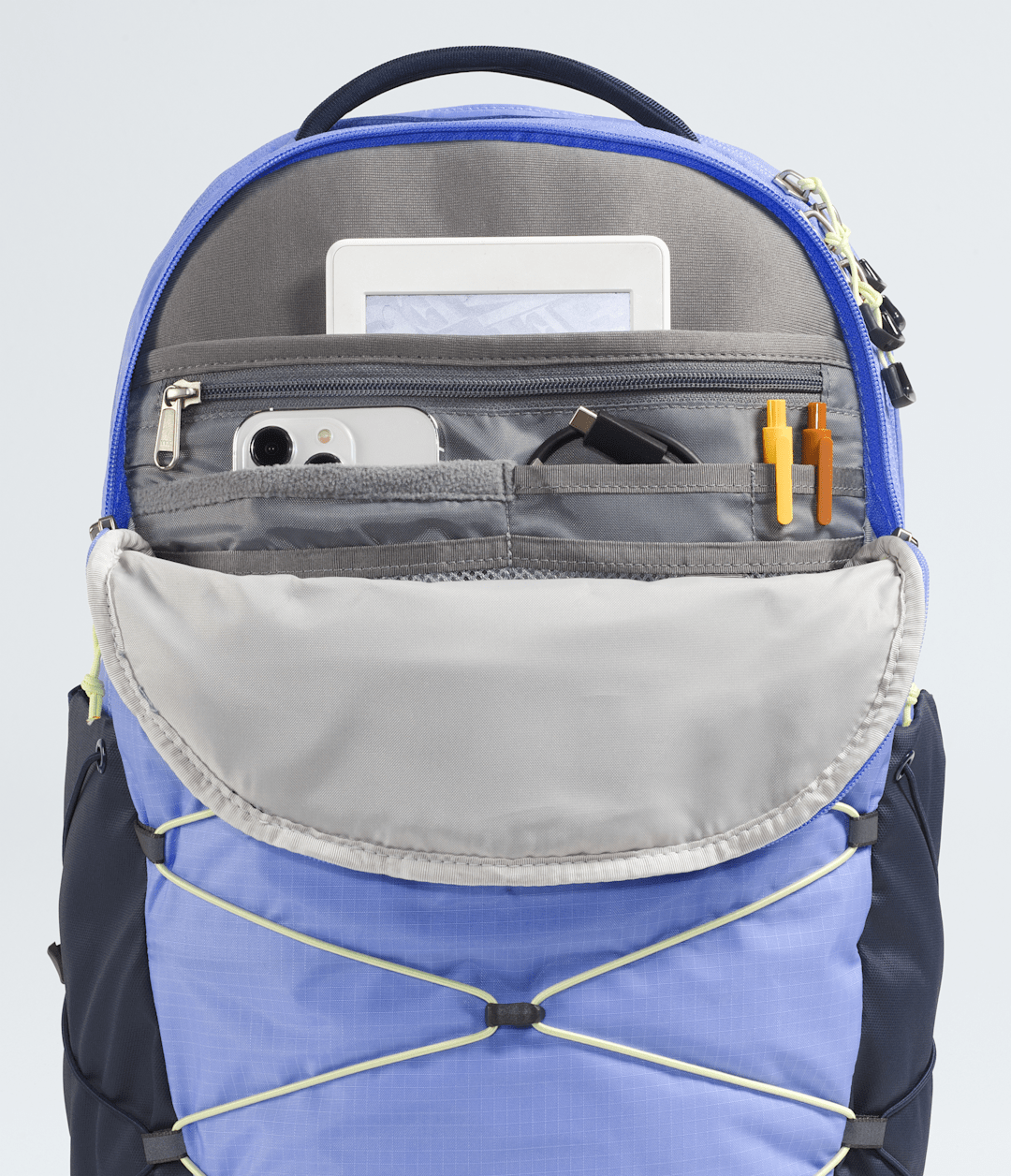 Women’s Borealis Backpack Periwinkle Glow-Summit Navy-Lemon Mist