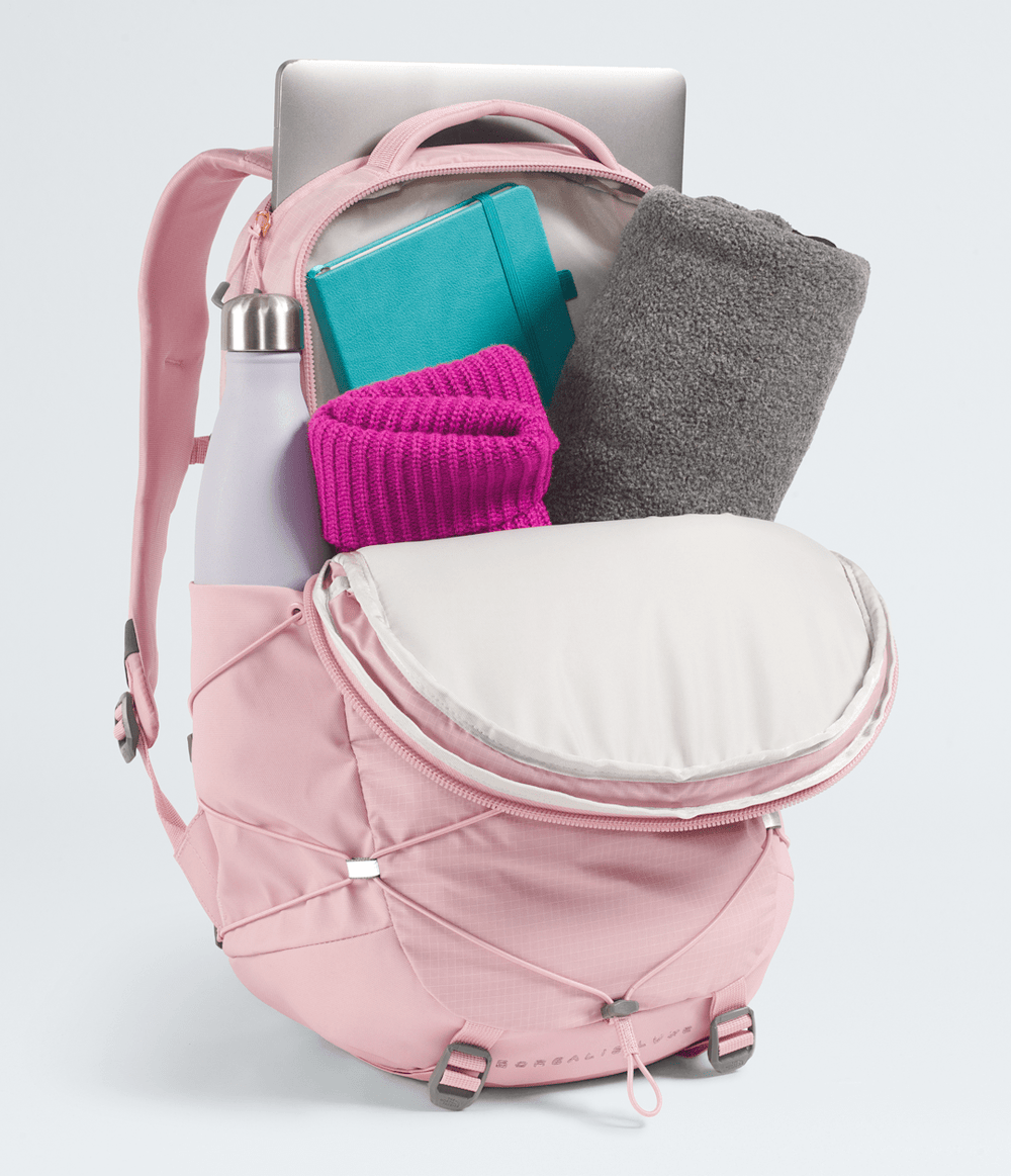 Women’s Borealis Luxe Backpack Metal Pink-Burnt Coral Metallic