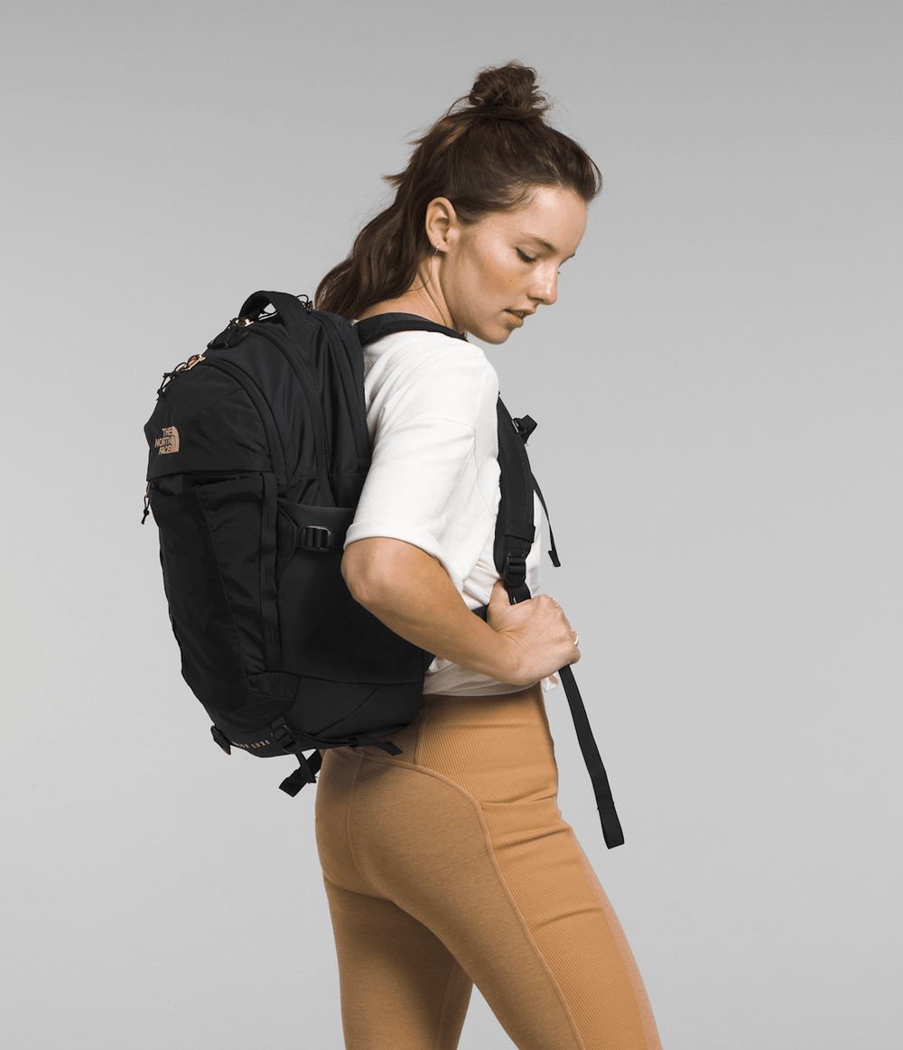Women’s Recon Luxe Backpack TNF Black/Burnt Coral