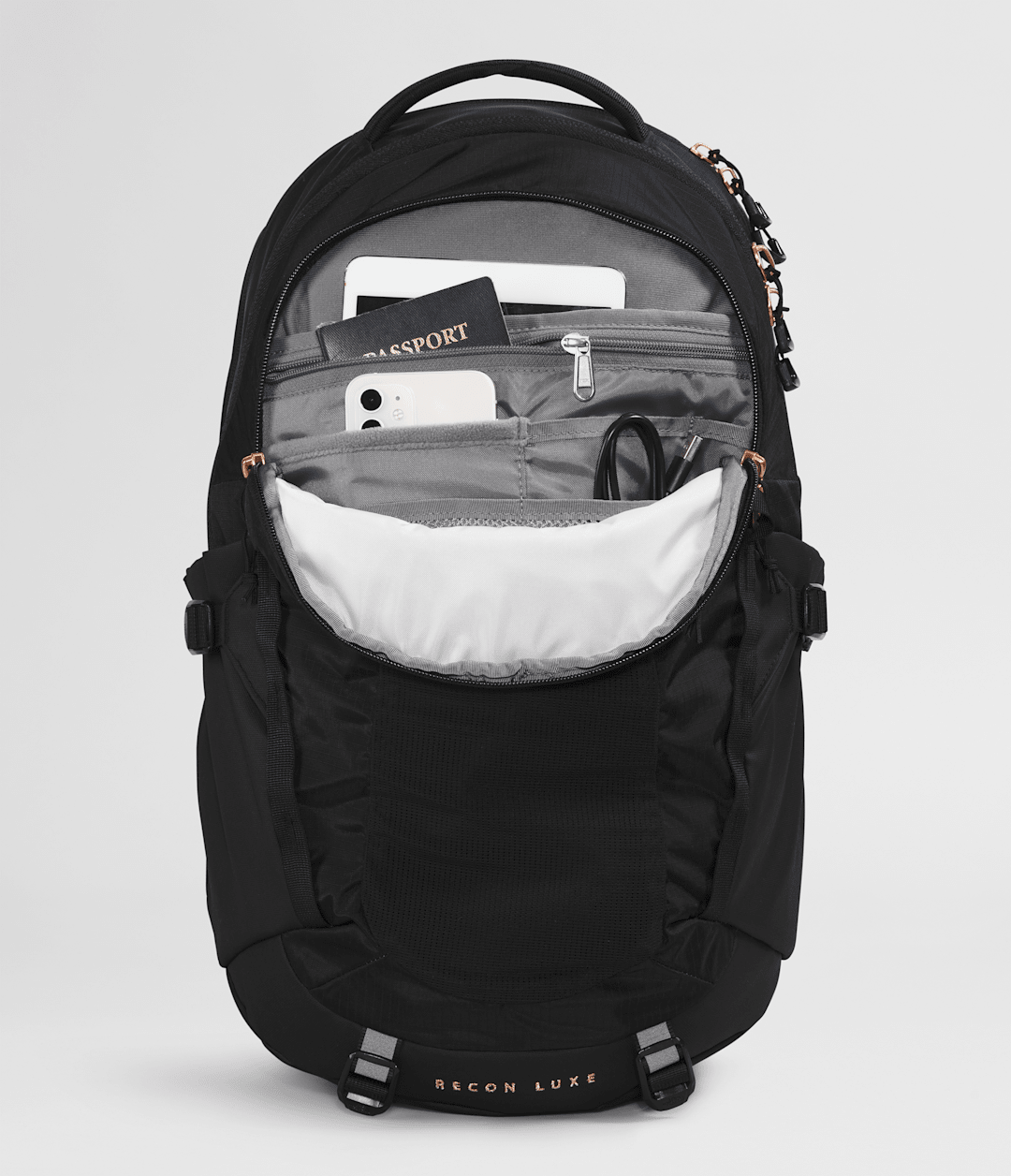 Women’s Recon Luxe Backpack TNF Black/Burnt Coral