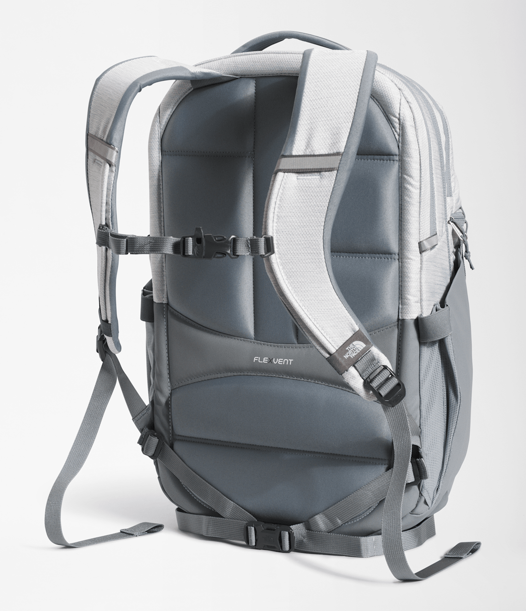 Women’s Surge Backpack TNF White Metallic Melange/Mid Grey