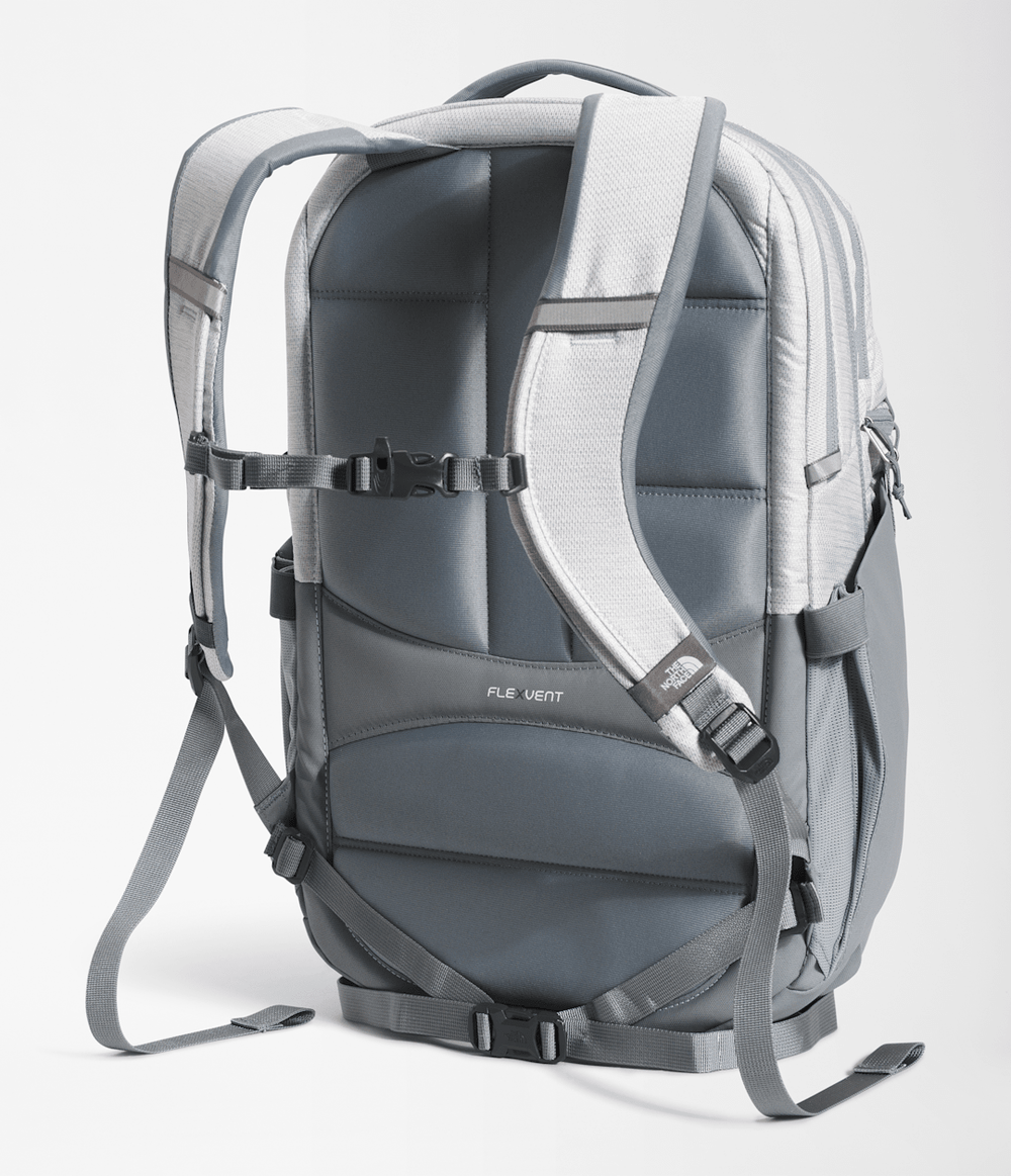 Women’s Surge Backpack TNF White Metallic Melange/Mid Grey