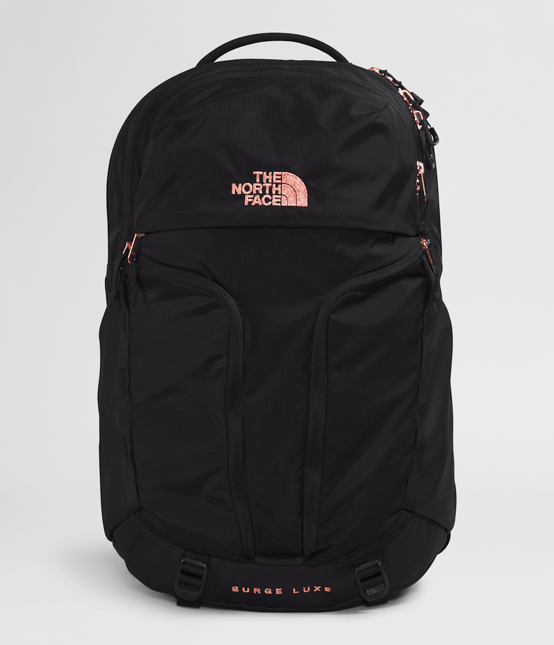 Women’s Surge Luxe Backpack TNF Black/Burnt Coral