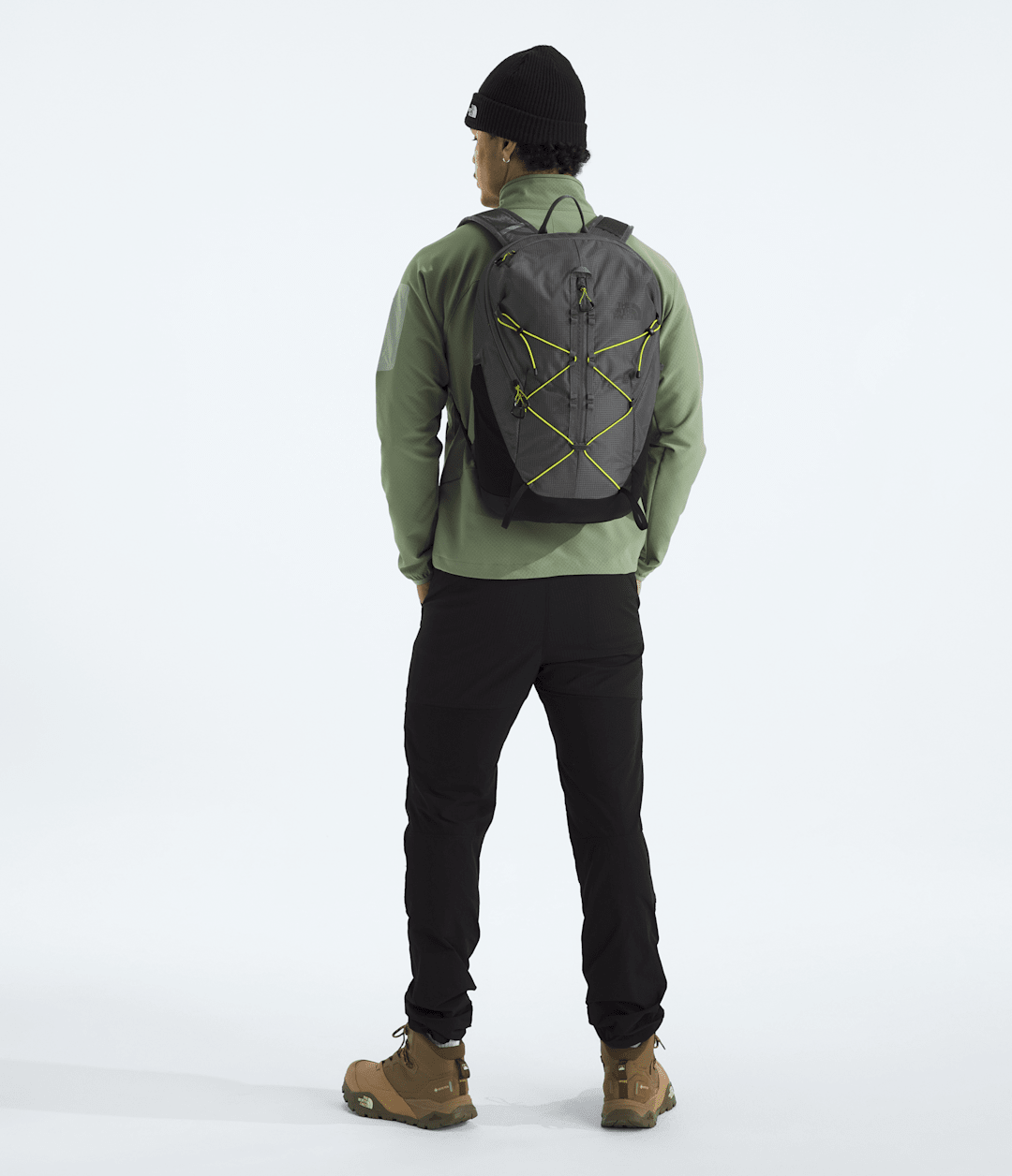 Borealis Trail Backpack Anthracite Grey/Fizz Lime