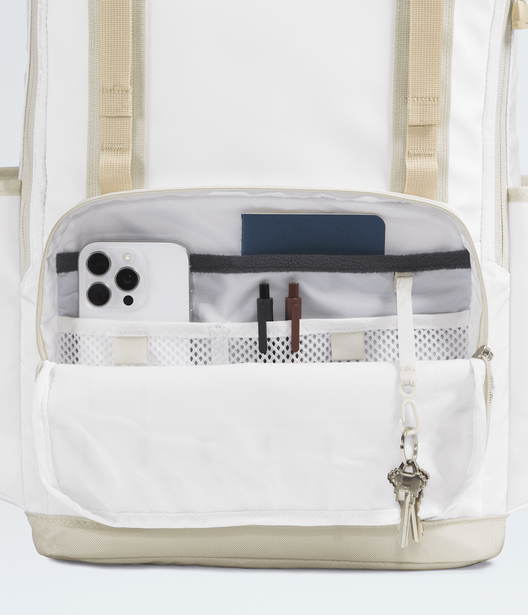Base Camp Daypack White Ash/Calacatta/Pale Khaki