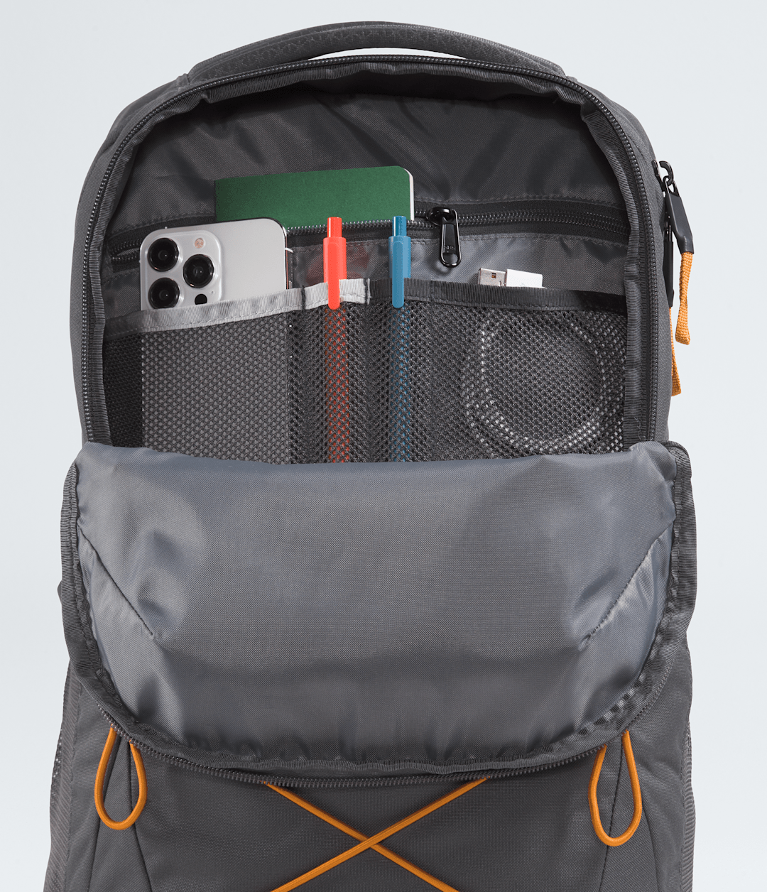 Jester Backpack Anthracite Grey-Dust Orange
