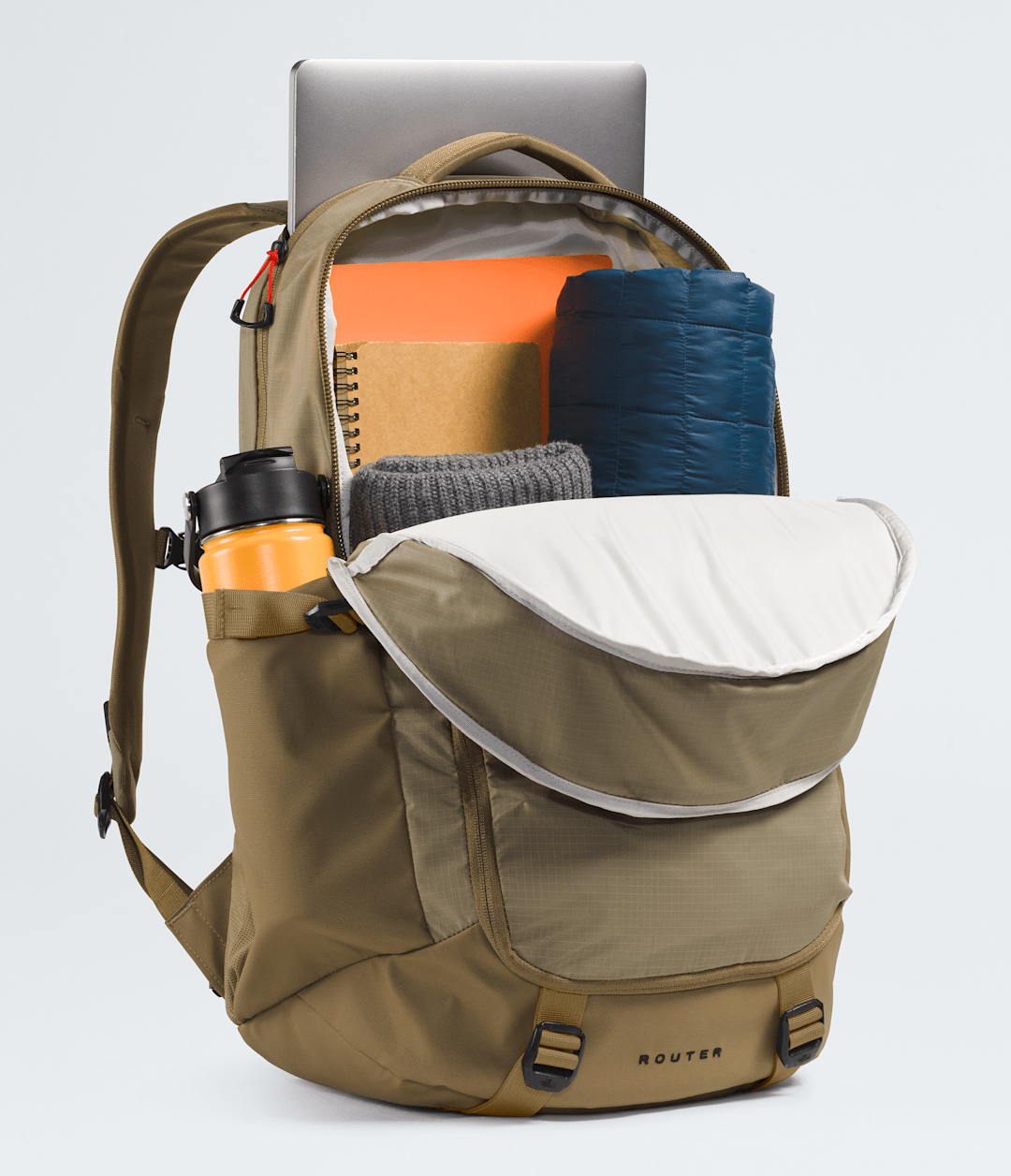 Router Backpack Cedar-Lava Red