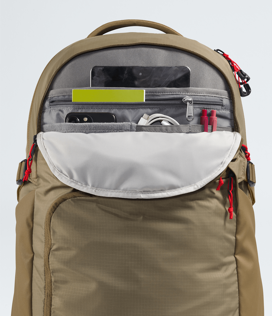 Router Backpack Cedar-Lava Red