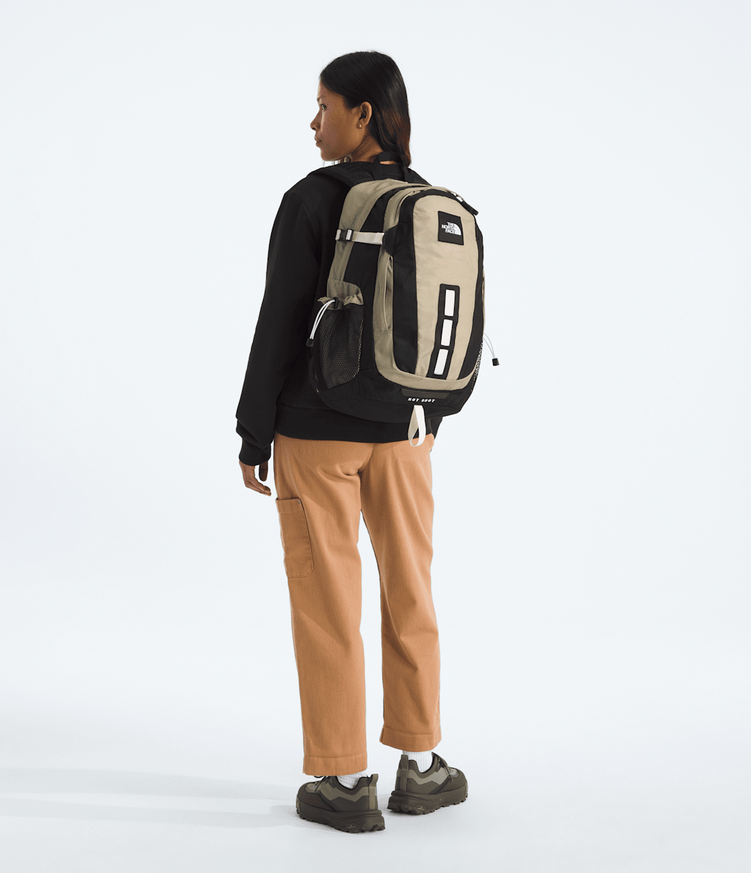 Hot Shot SE Backpack Flax/White Dune/TNF Black