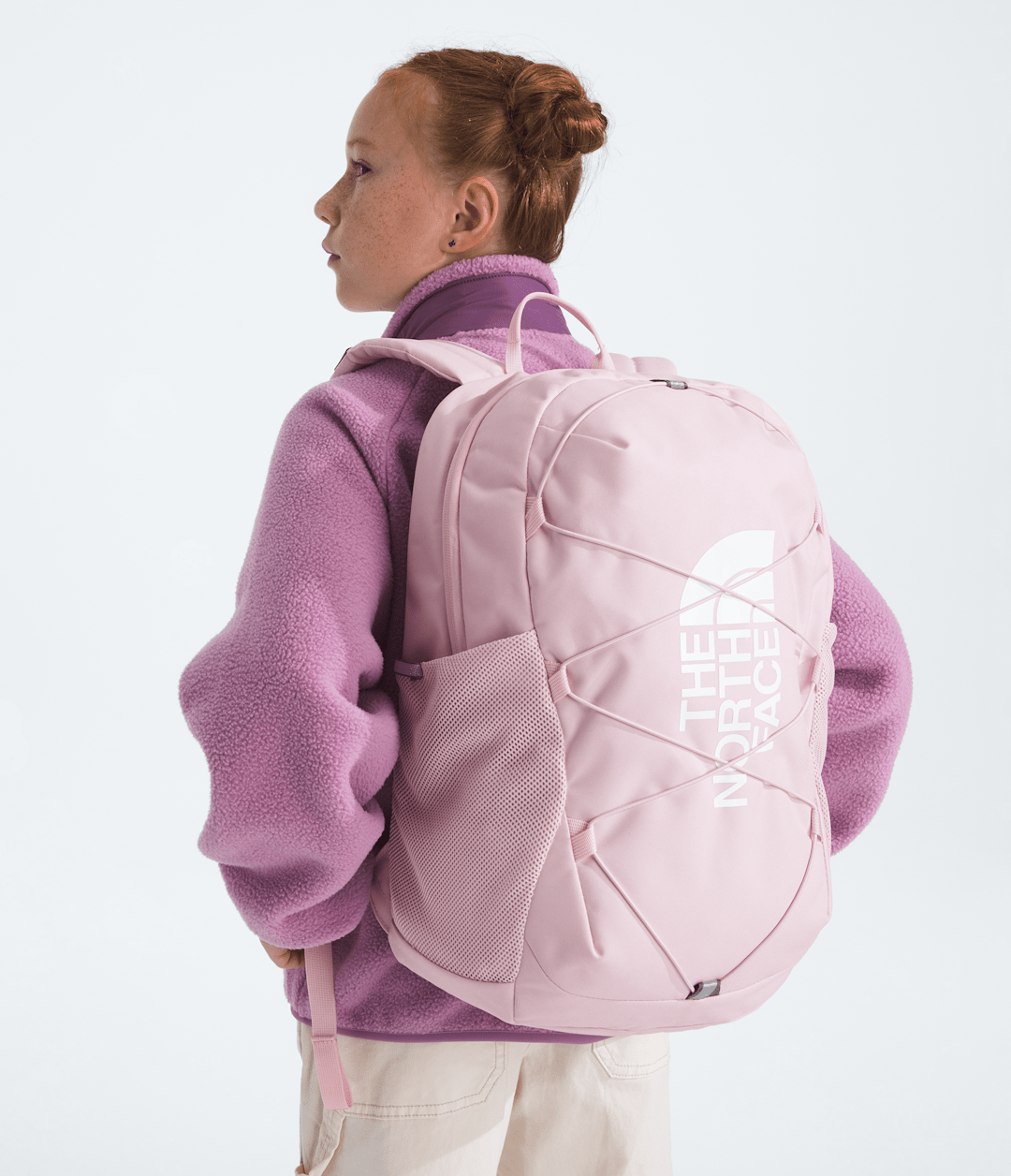 Youth Court Jester Backpack Pale Blossom/TNF White