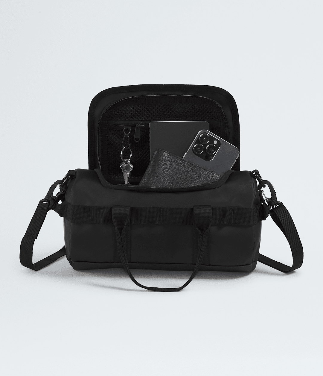 Base Camp Duffel Shoulder Bag TNF Black/Asphalt Grey