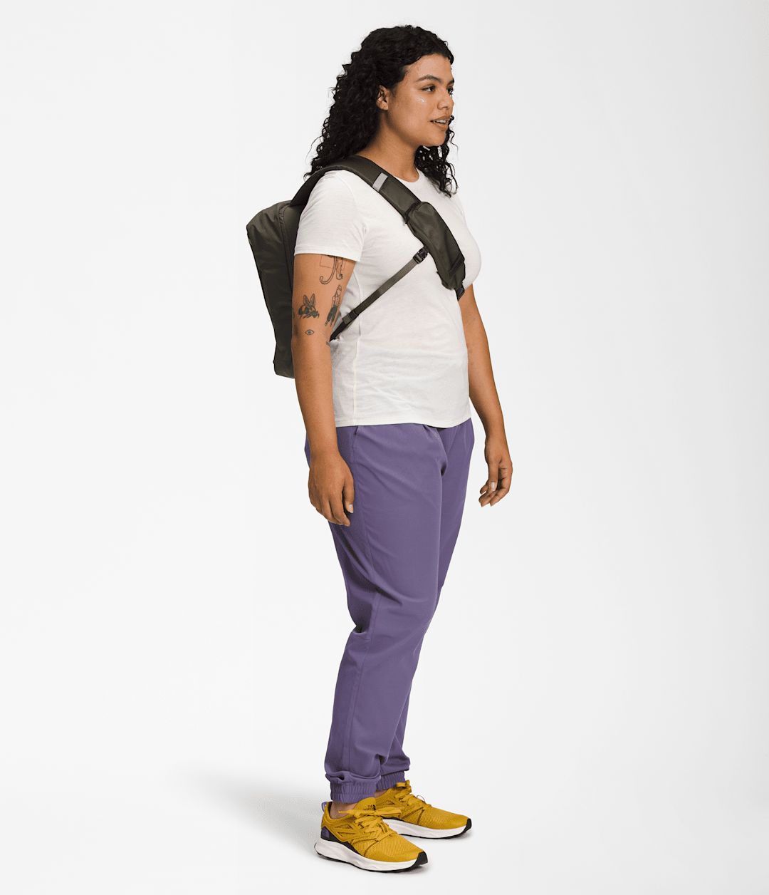 Base Camp Voyager Sling New Taupe Green/TNF Black