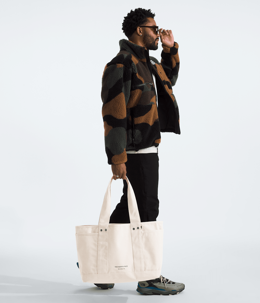 Circular Cotton Tote Raw Undyed