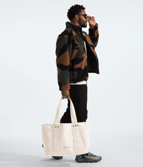Circular Cotton Tote Raw Undyed