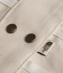 Circular Cotton Tote Raw Undyed