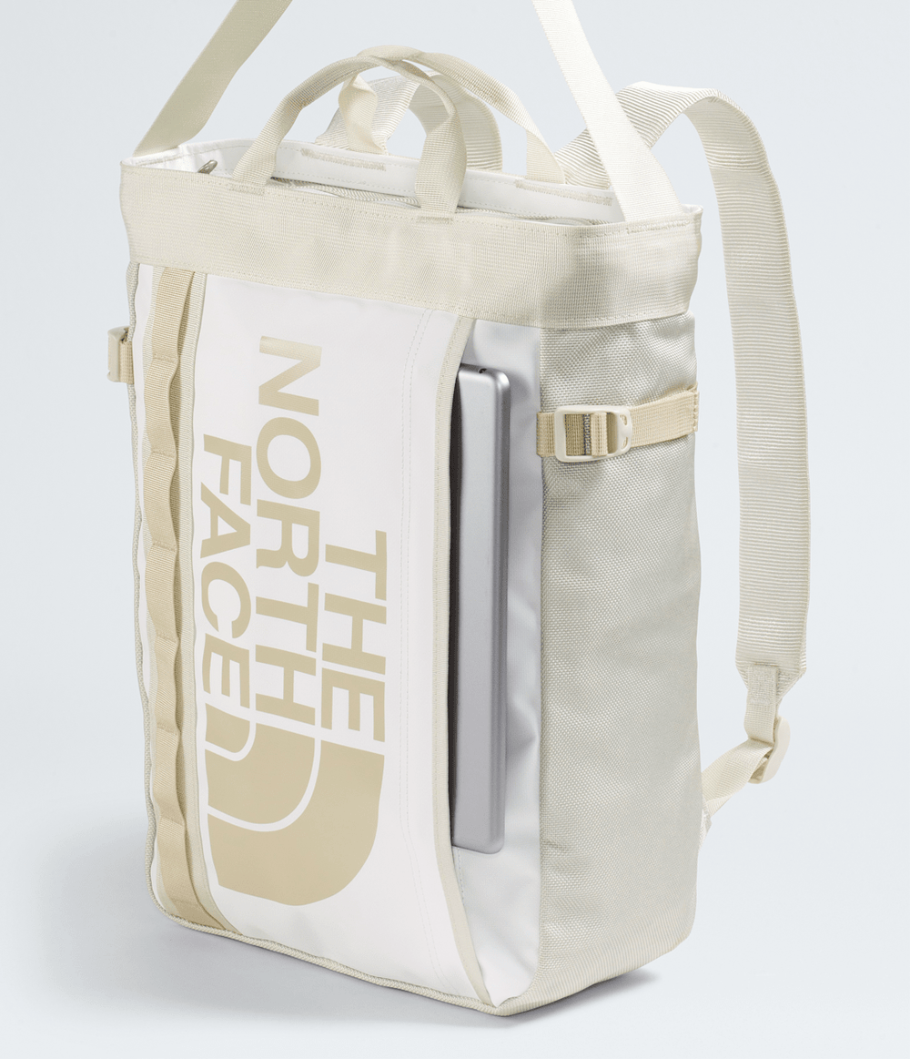 Base Camp Tote Pack White Ash/Calacatta/Pale Khaki