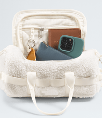 Base Camp High Pile Mini Bag White Dune/TNF White