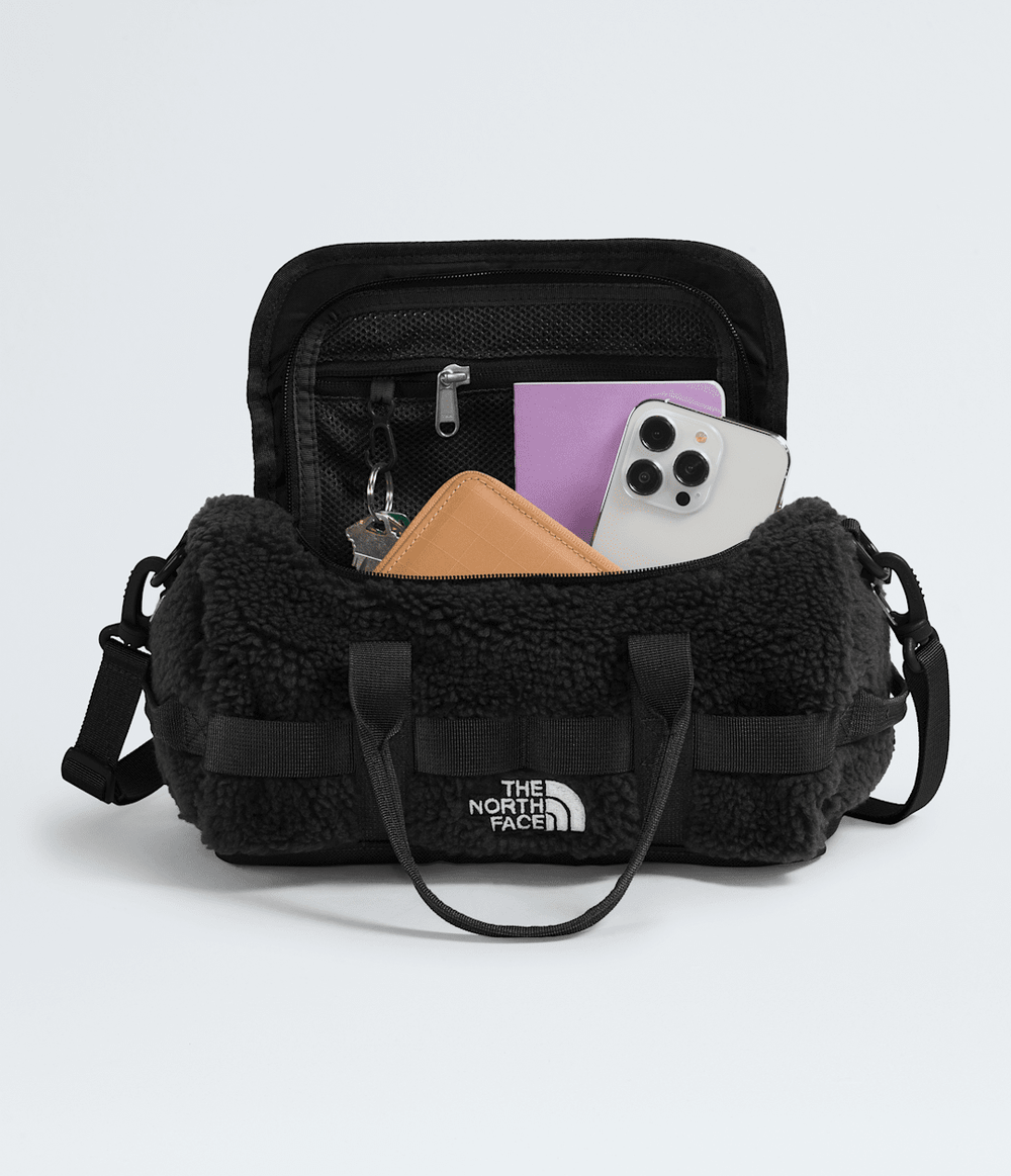 Base Camp High Pile Mini Bag TNF Black/TNF White