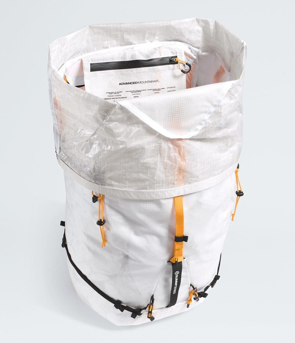 Summit Series Advanced Mountain Kit 55L Pack TNF White/Summit Gold