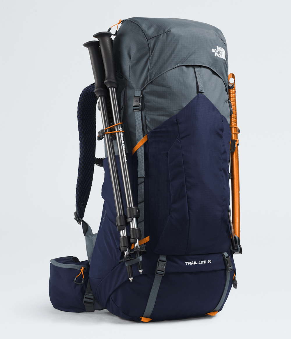 Trail Lite 50 Backpack Granite Grey-Summit Navy-Dust Orange