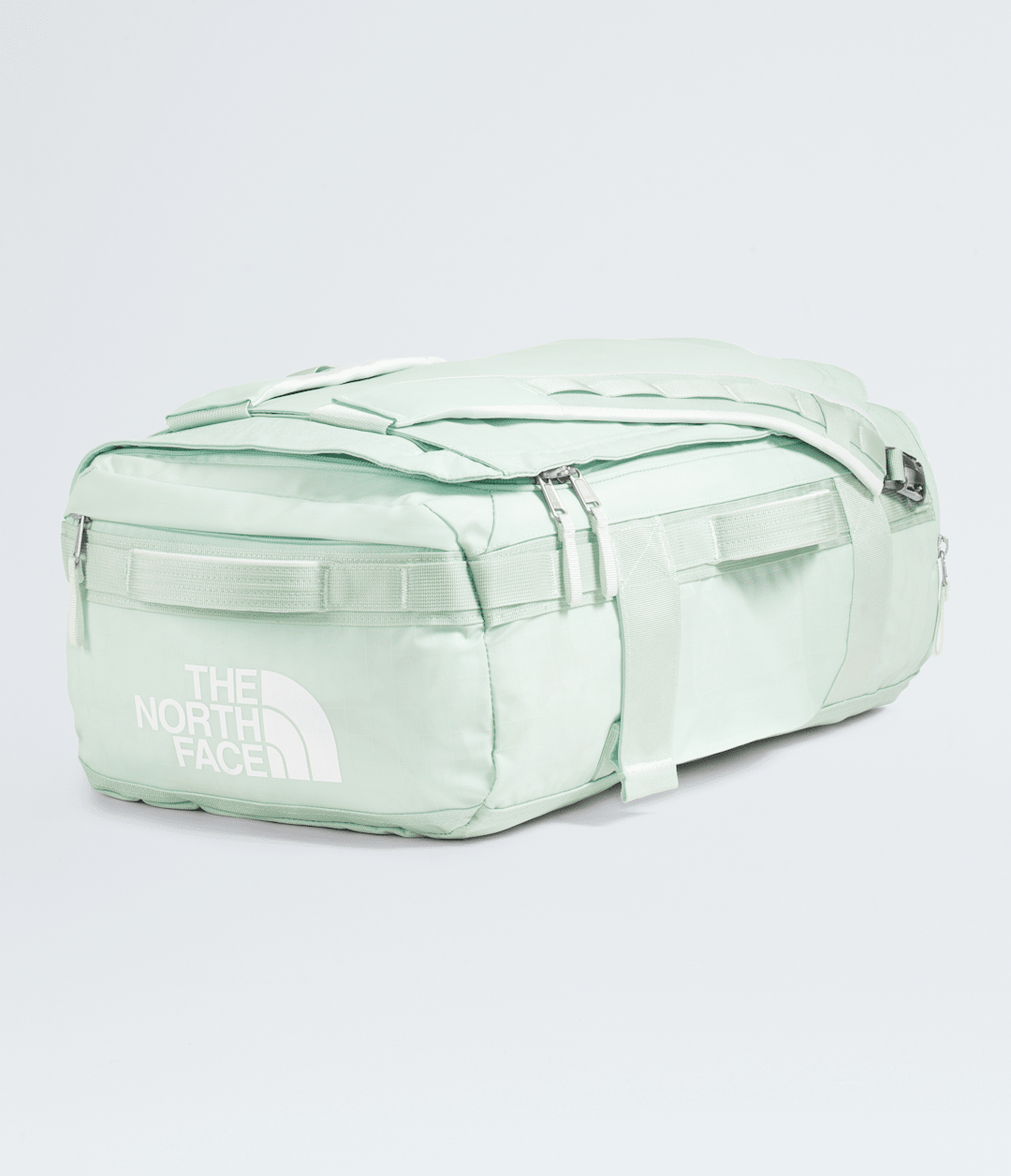 Base Camp Voyager Duffel—32L Opal Frost-Pearl Stone-Tnf White