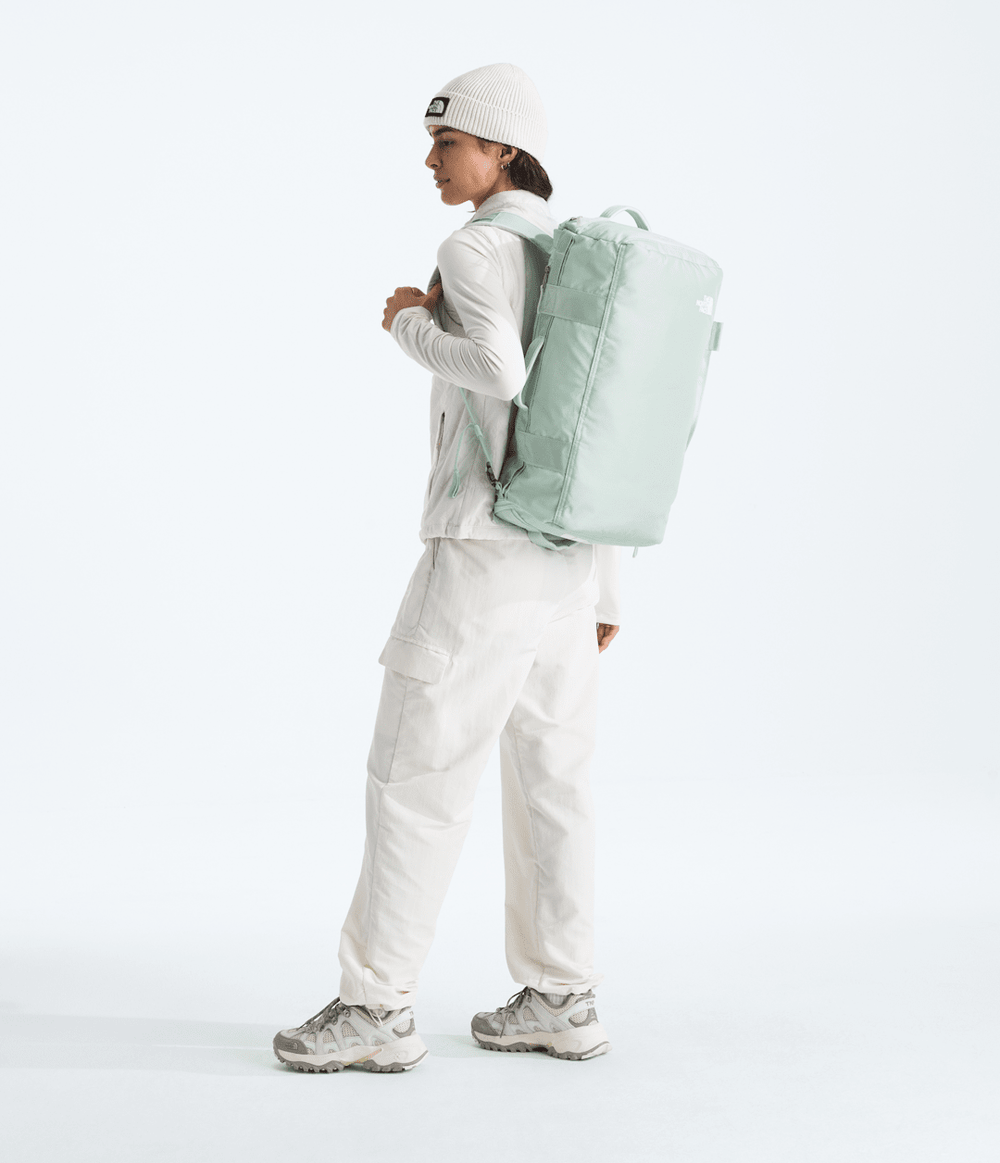 Base Camp Voyager Duffel—32L Opal Frost-Pearl Stone-Tnf White