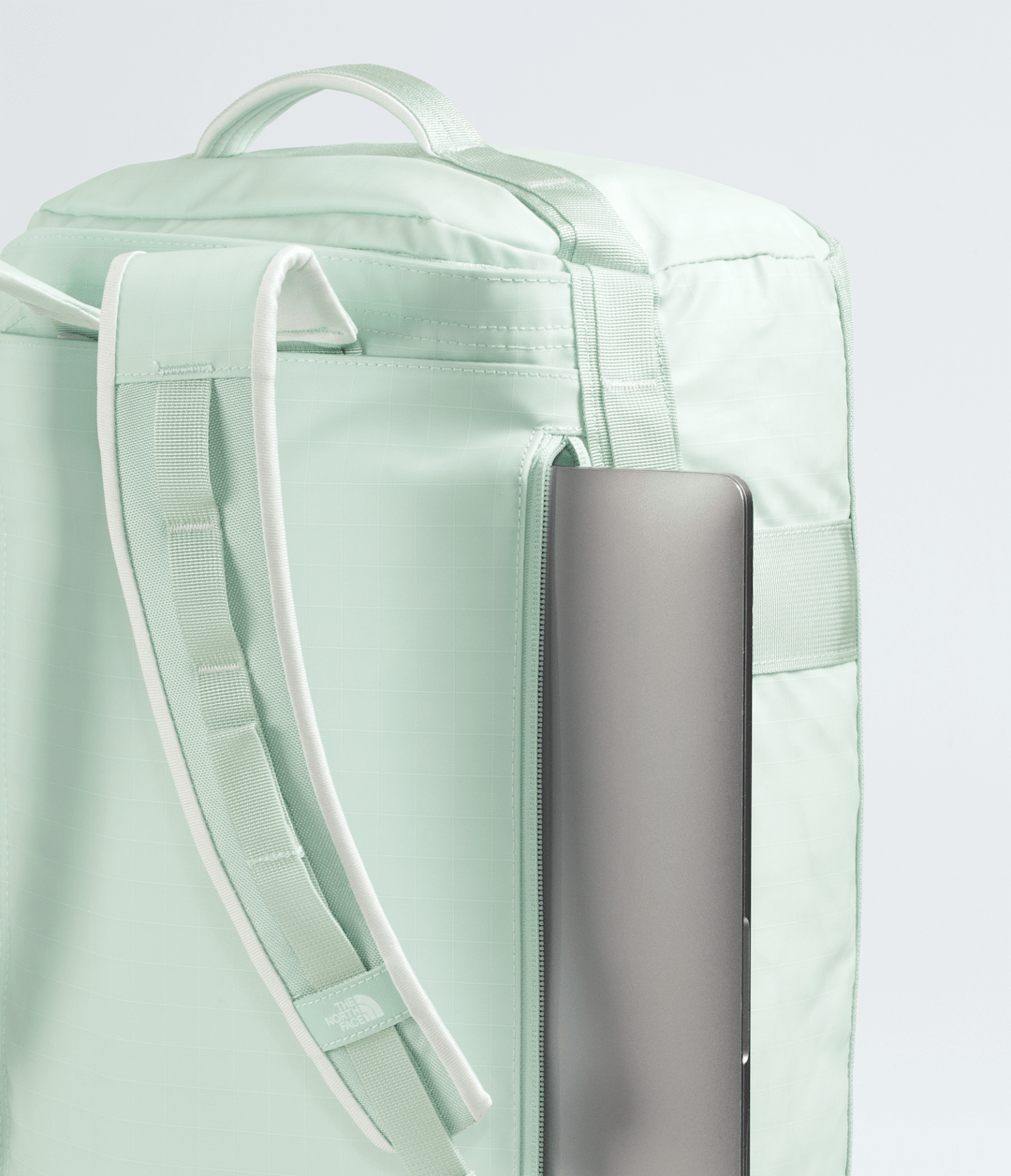 Base Camp Voyager Duffel—32L Opal Frost-Pearl Stone-Tnf White
