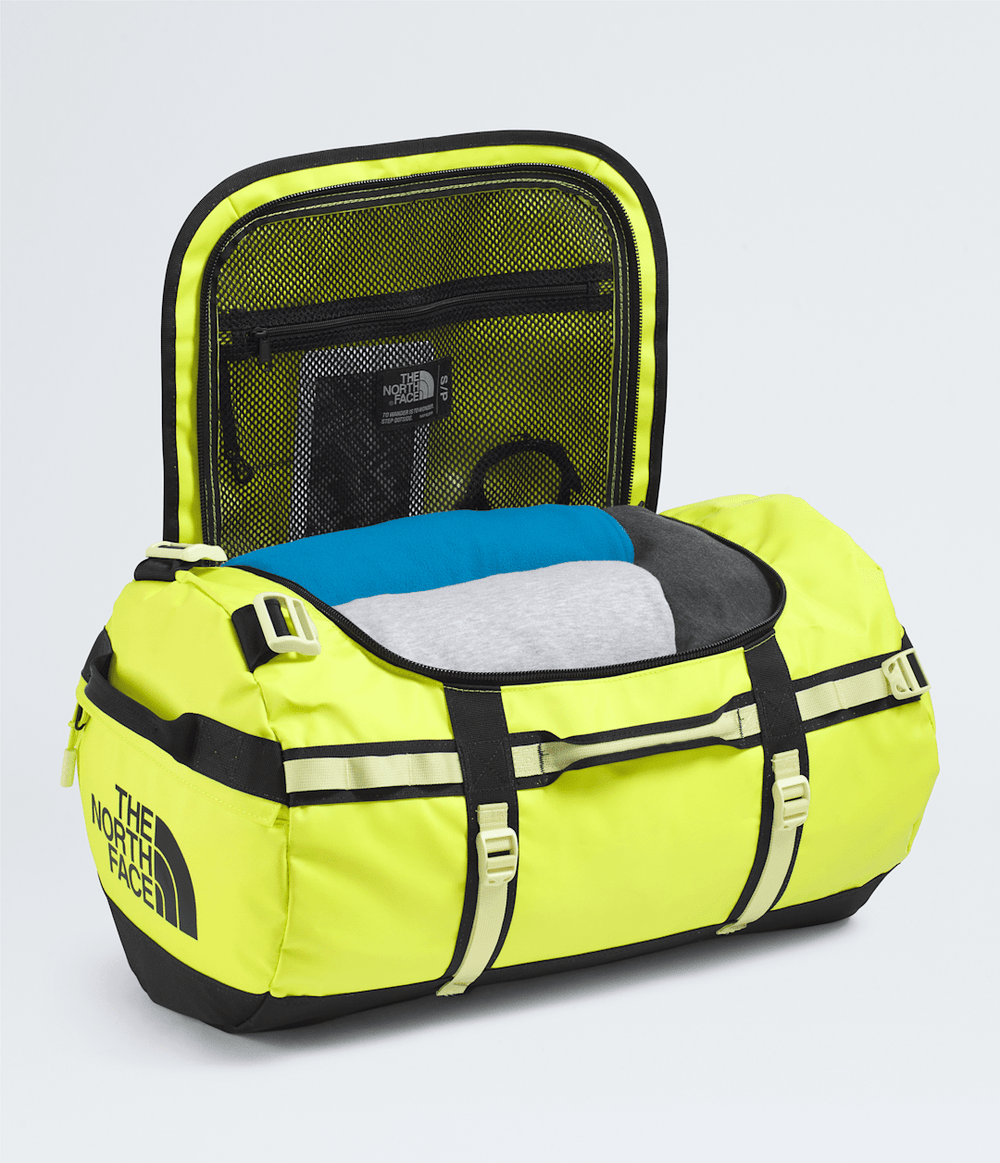 Base Camp Duffel—S Fizz Lime-Lemon Mist-Tnf Black