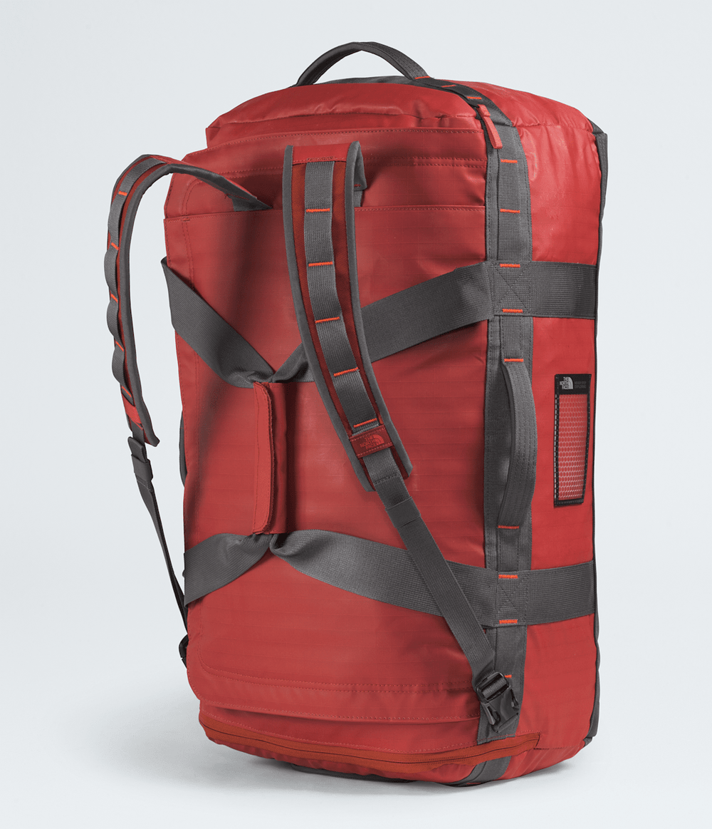 Base Camp Voyager Duffel—62L Iron Clay-Anthracite Grey-Lava Red