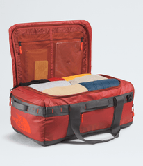 Base Camp Voyager Duffel—62L Iron Clay-Anthracite Grey-Lava Red