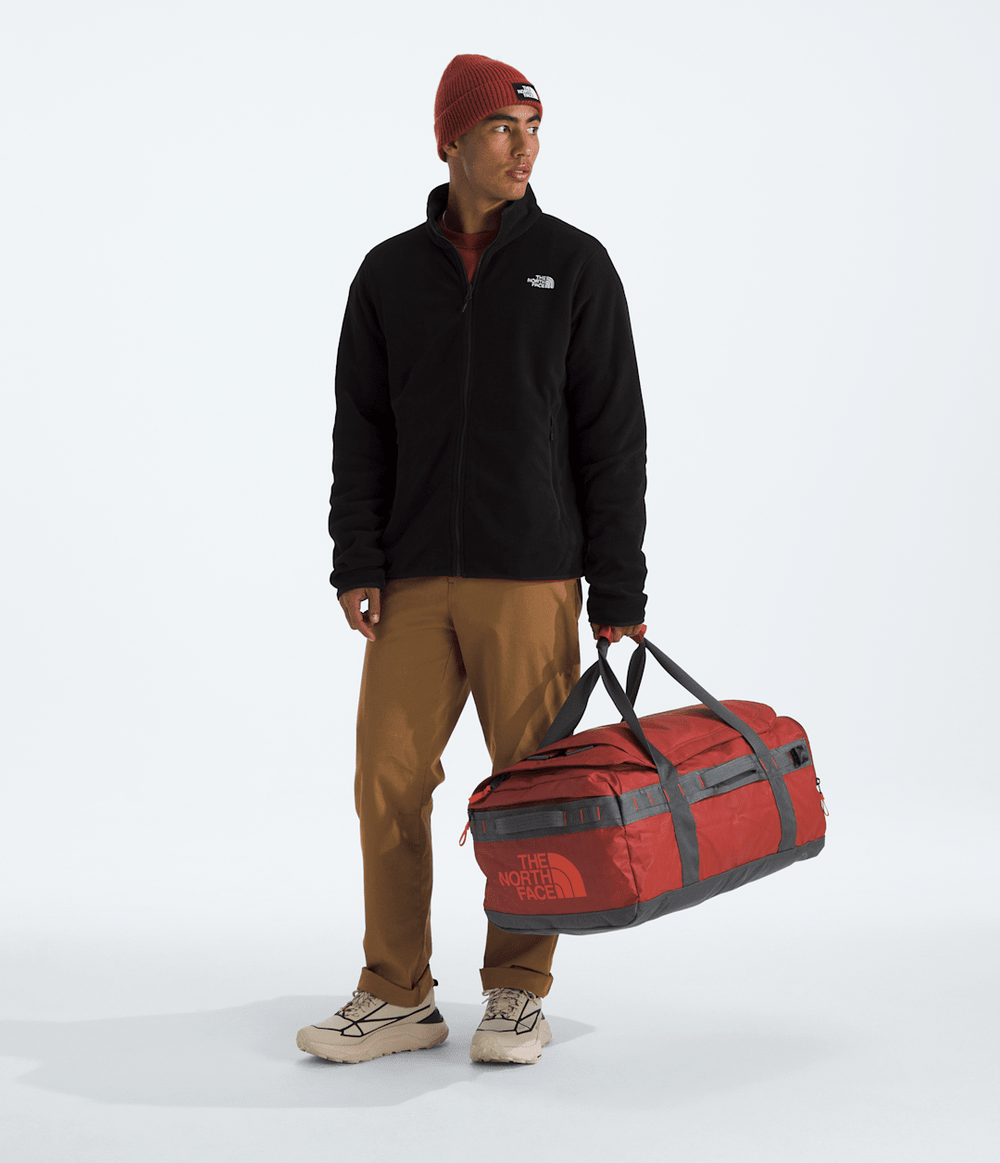 Base Camp Voyager Duffel—62L Iron Clay-Anthracite Grey-Lava Red