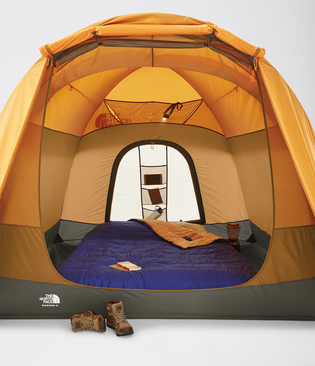 Wawona 4 Tent Light Exuberance Orange/Timber Tan/New Taupe Green