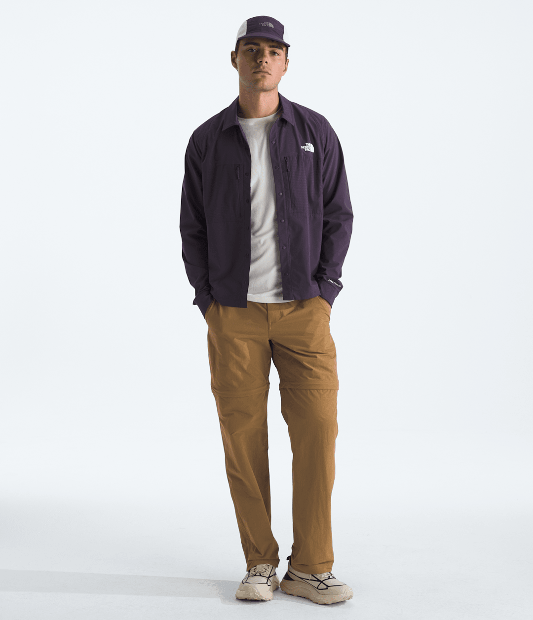 Men’s Basin Convertible Pants Utility Brown