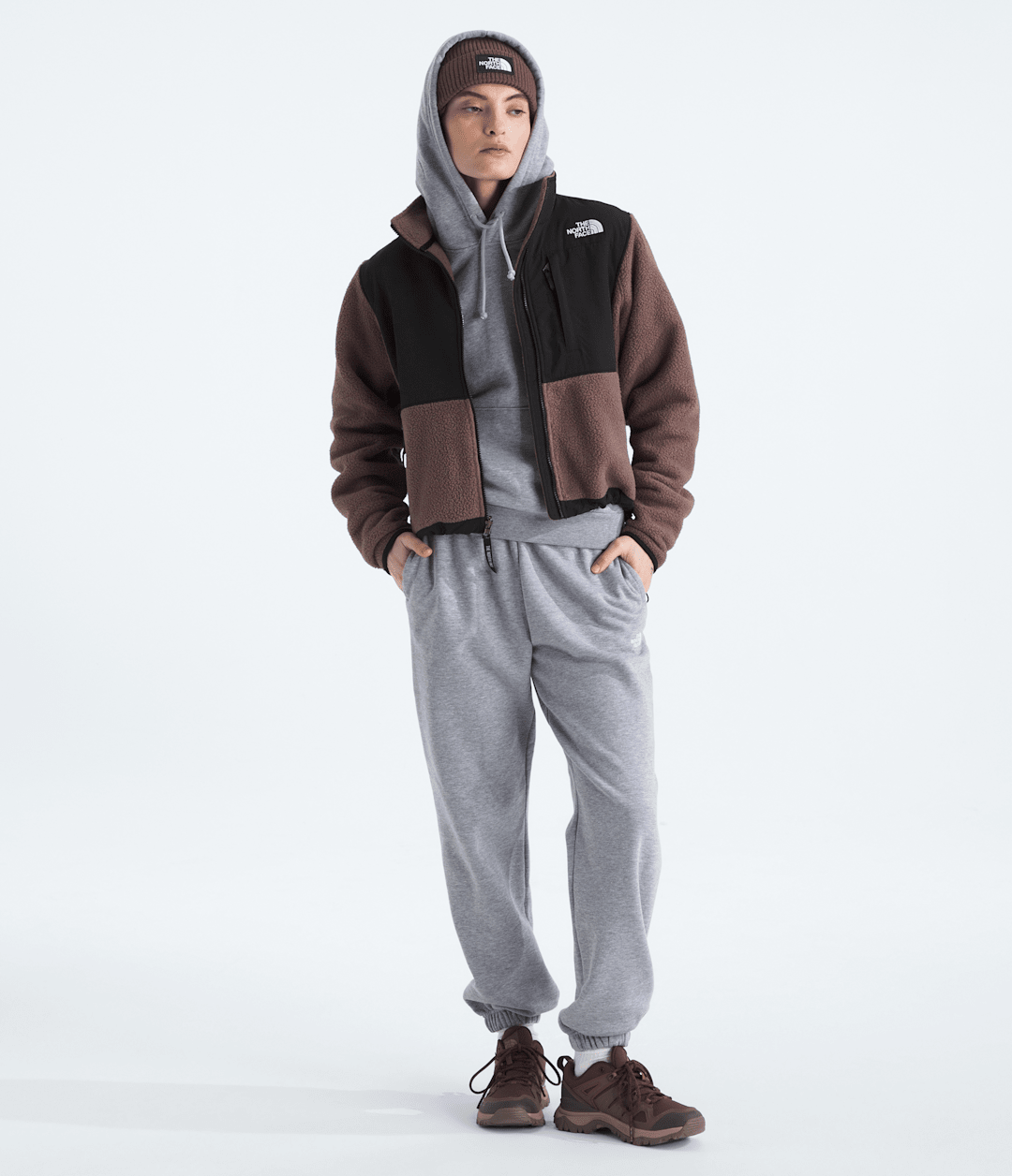 Women’s Retro Denali Jacket Tawny Quartz/TNF Black