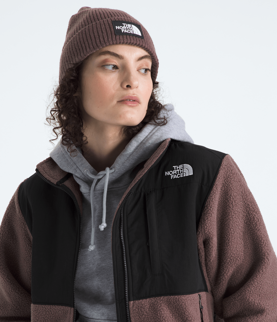 Women’s Retro Denali Jacket Tawny Quartz/TNF Black