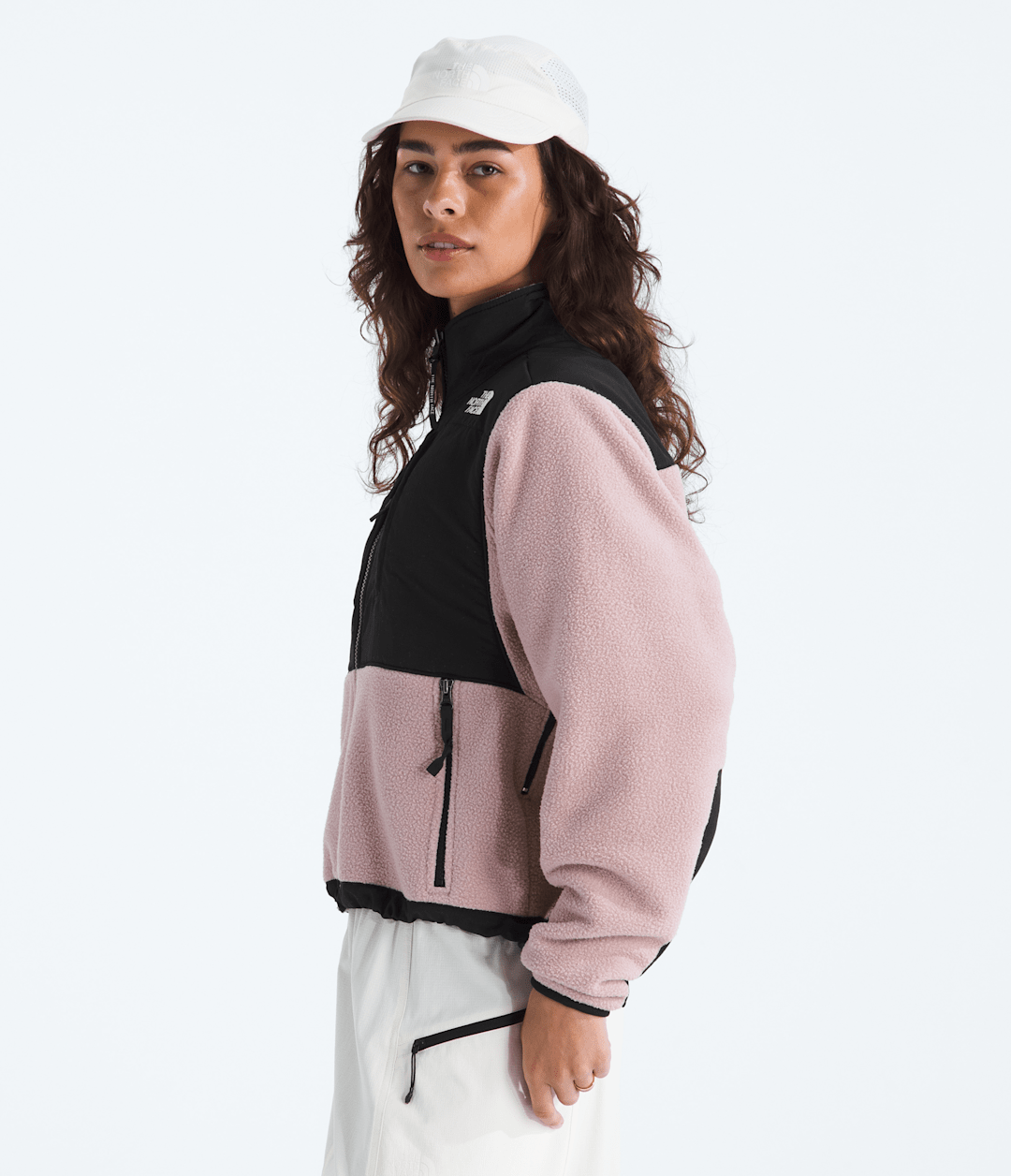Women’s Retro Denali Jacket Metal Pink-Tnf Black