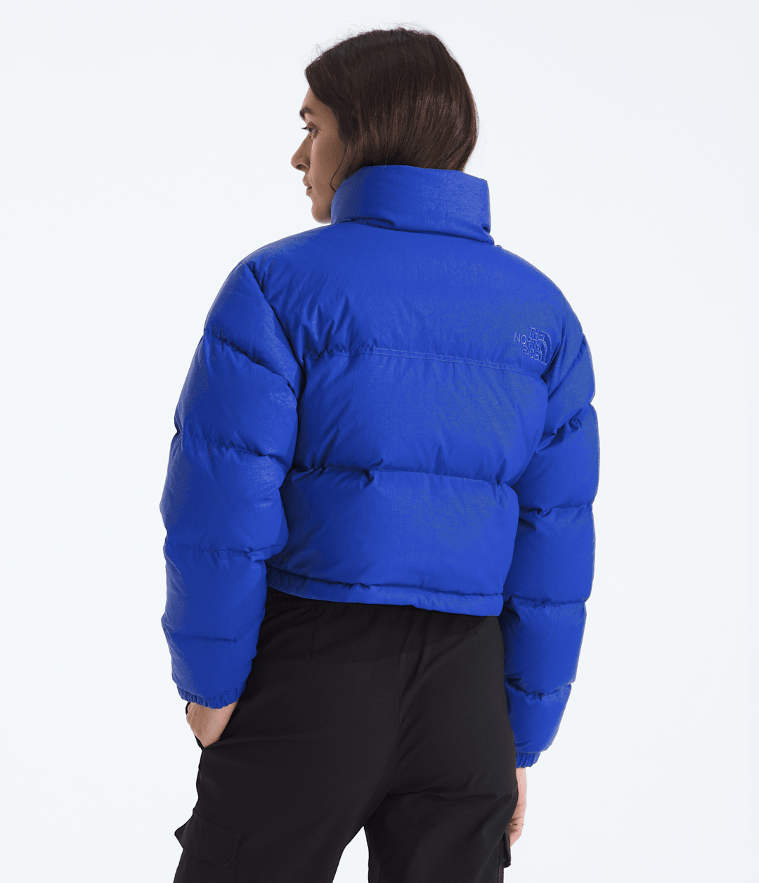 Women’s Nuptse Short DTM Jacket TNF Blue
