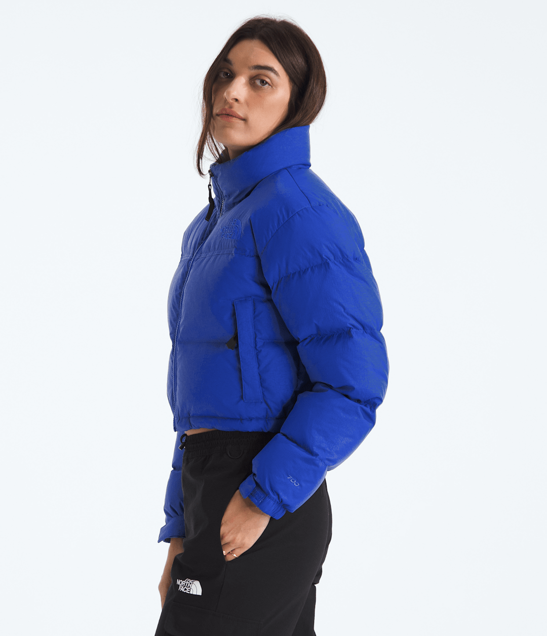 Women’s Nuptse Short DTM Jacket TNF Blue