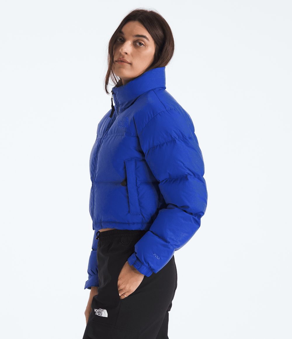 Women’s Nuptse Short DTM Jacket TNF Blue