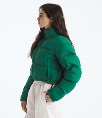 Women’s Nuptse Short DTM Jacket Evergreen