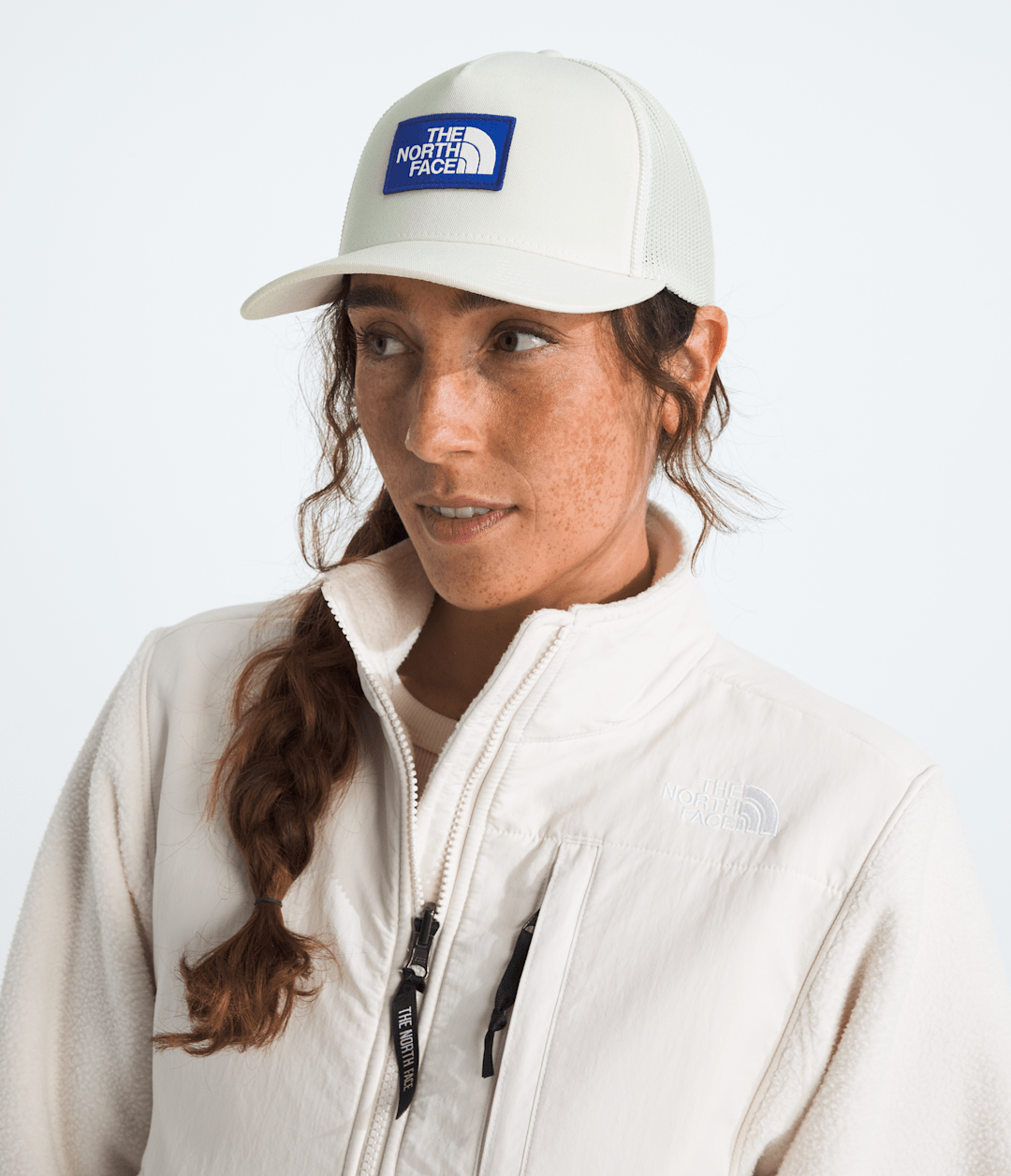 Keep It Patched Trucker Hat White Dune/TNF Blue