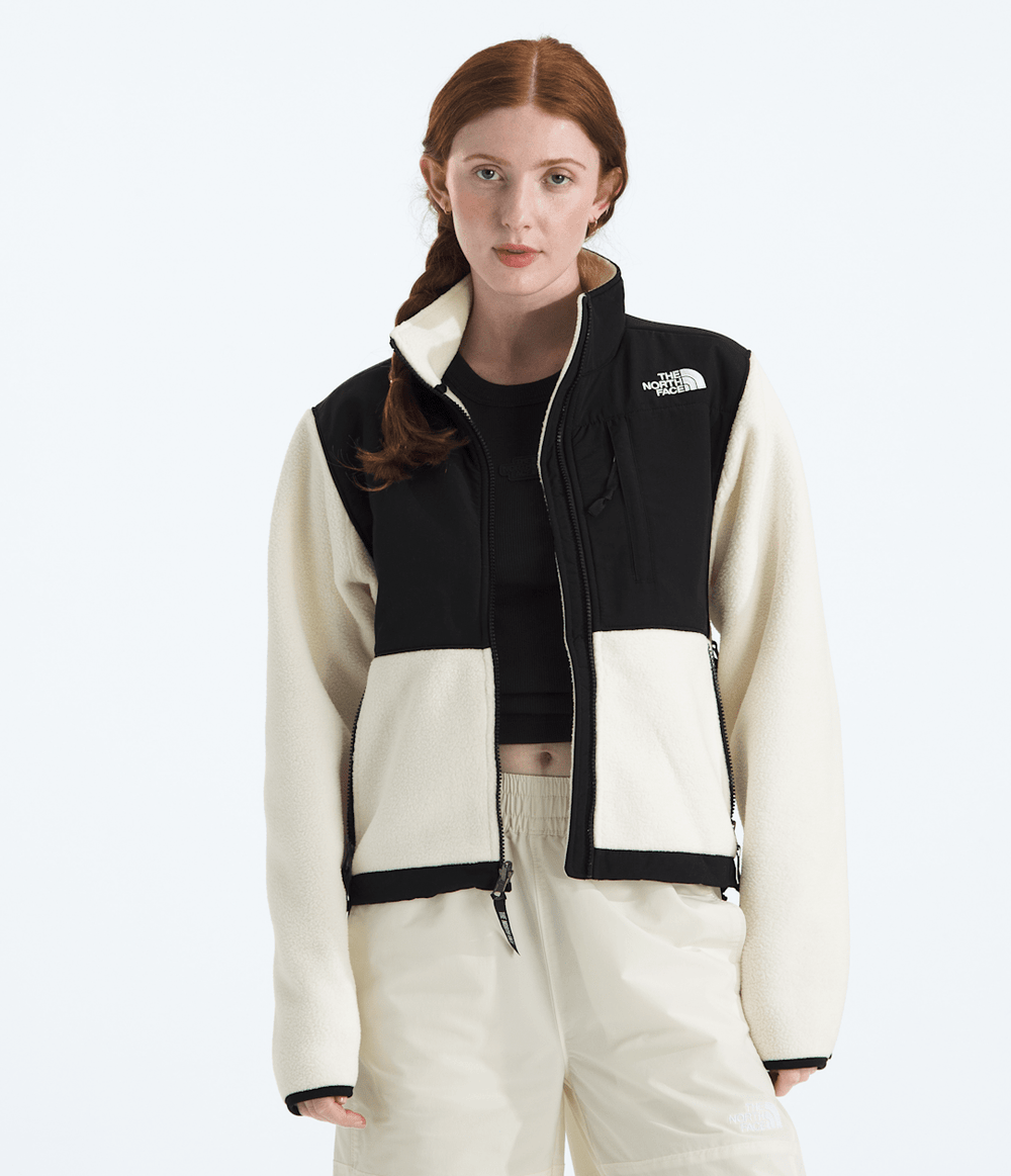 Women’s Retro Denali Jacket White Dune/TNF Black