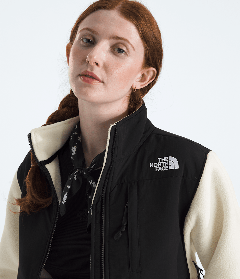 Women’s Retro Denali Jacket White Dune/TNF Black