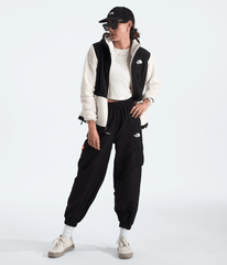 Women’s Retro Denali Hoodie White Dune/TNF Black