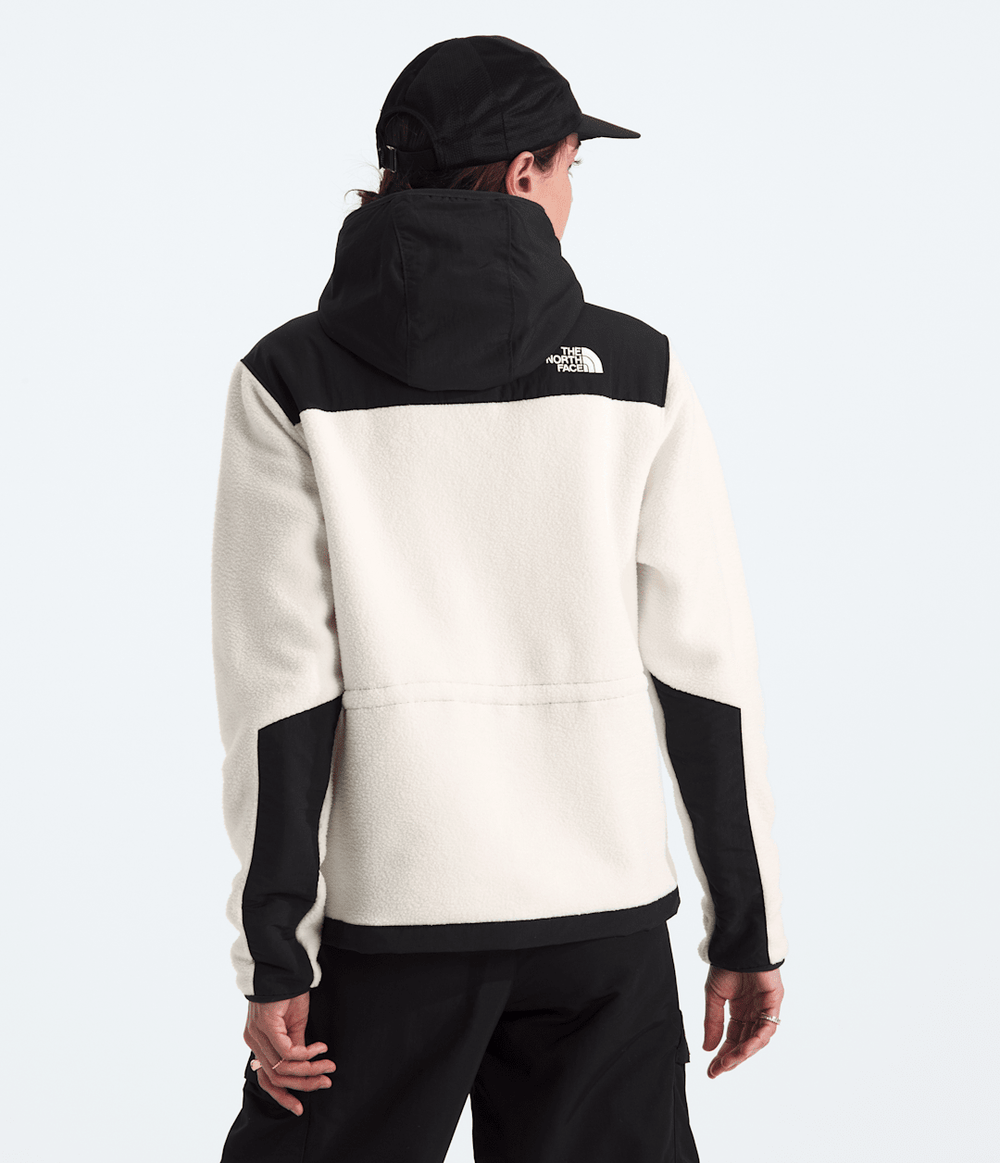 Women’s Retro Denali Hoodie White Dune/TNF Black