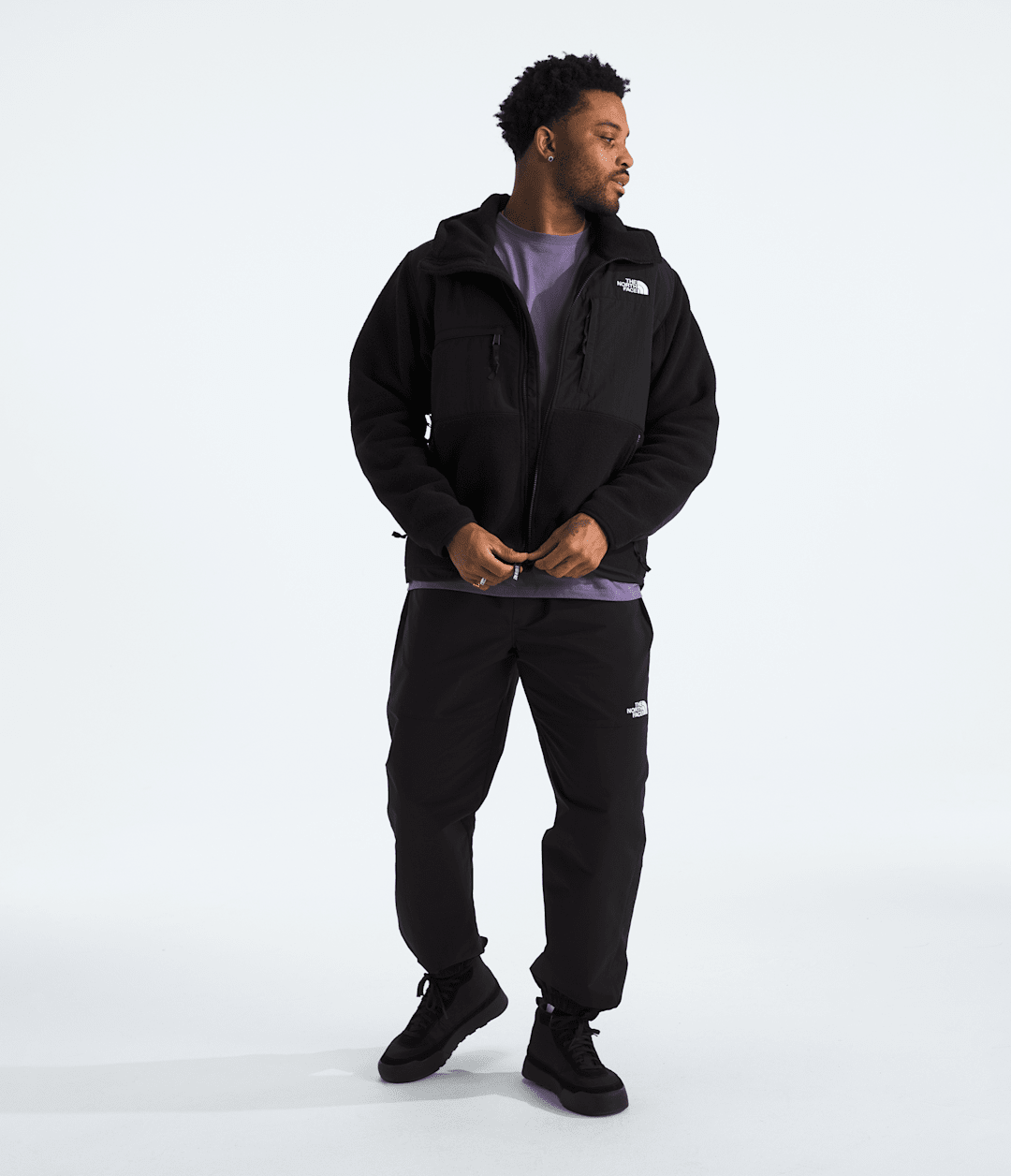 Men’s Retro Denali Hoodie TNF Black