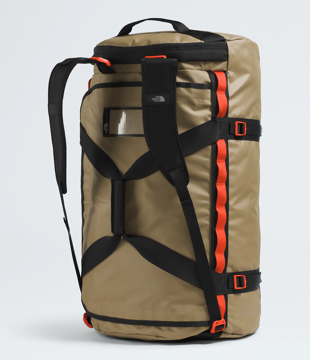 Base Camp Duffel—L Cedar-Tnf Black-Lava Red