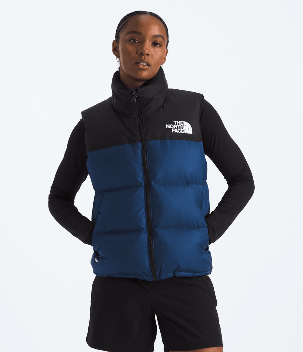 Women’s 1996 Retro Nuptse Vest Estate Blue/TNF Black
